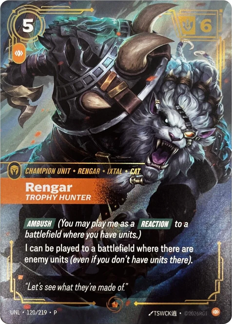 Rengar - Trophy Hunter