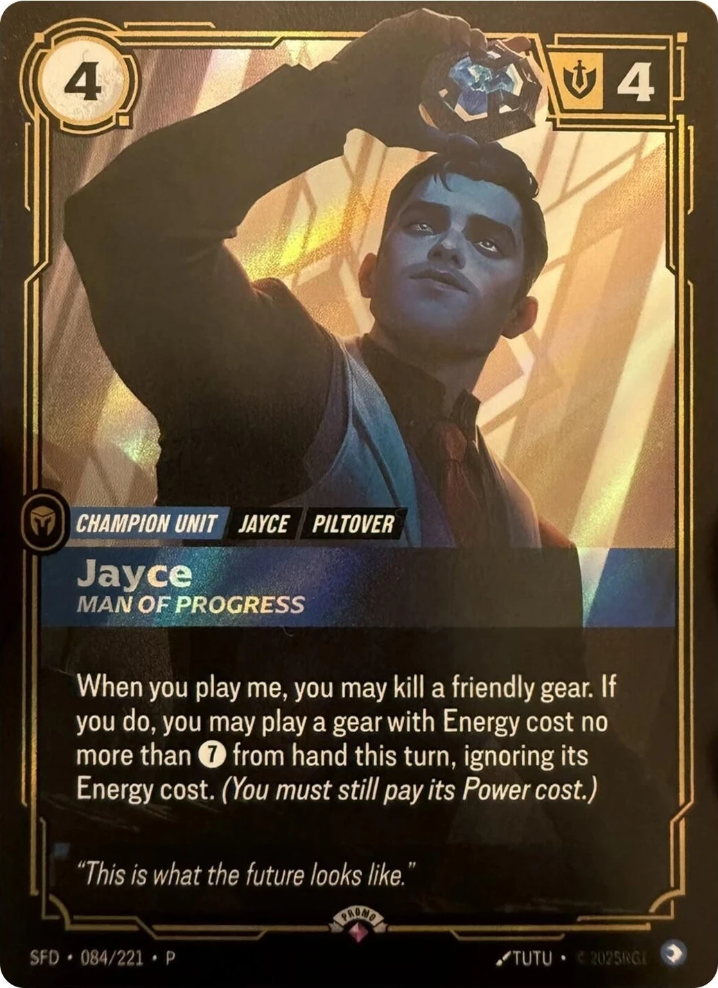 Jayce - Man of Progress