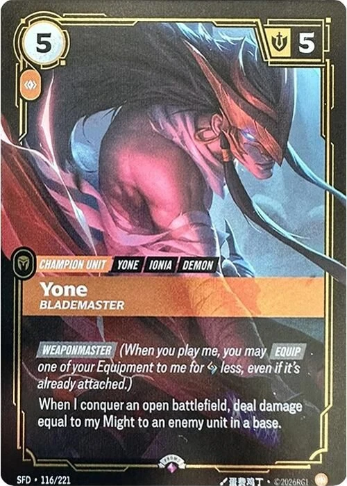 Yone - Blademaster