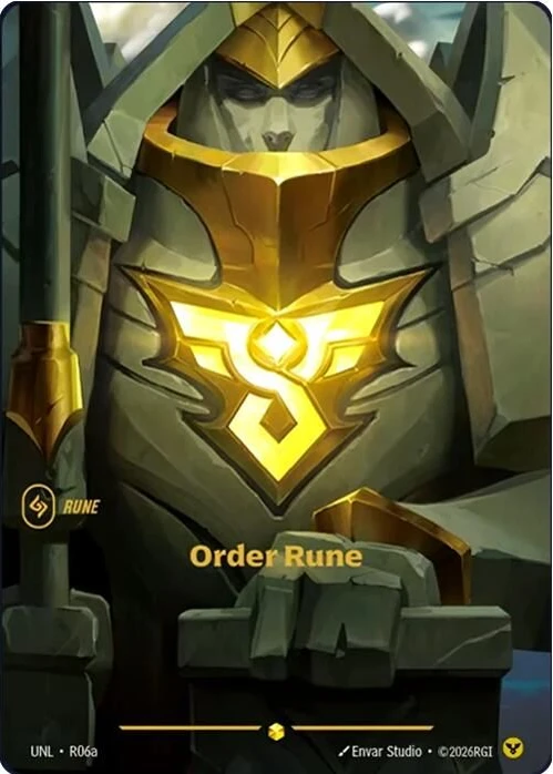Order Rune (R06a)