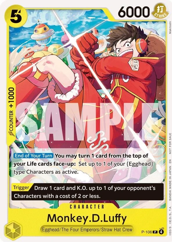 Monkey.D.Luffy (Store Tournament 2025 Vol. 4)
