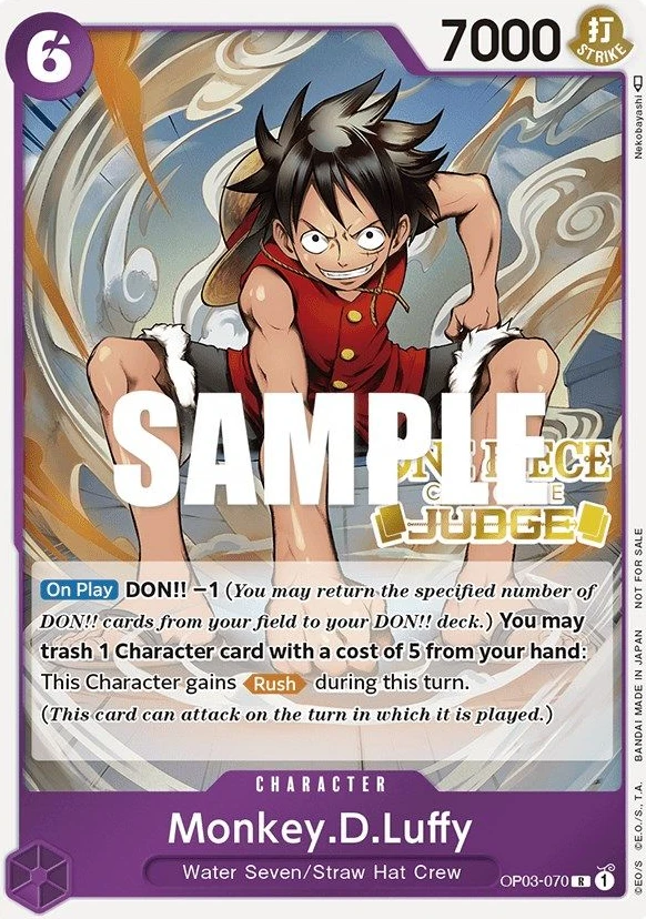 Monkey.D.Luffy (Judge Pack Vol. 2)