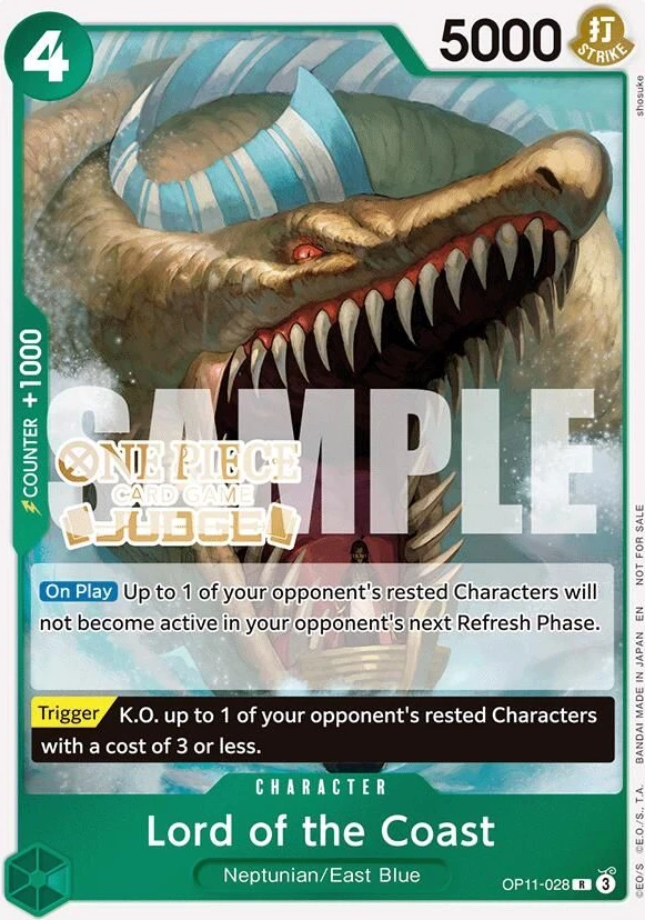 Lord of the Coast (Judge Pack Vol. 7)