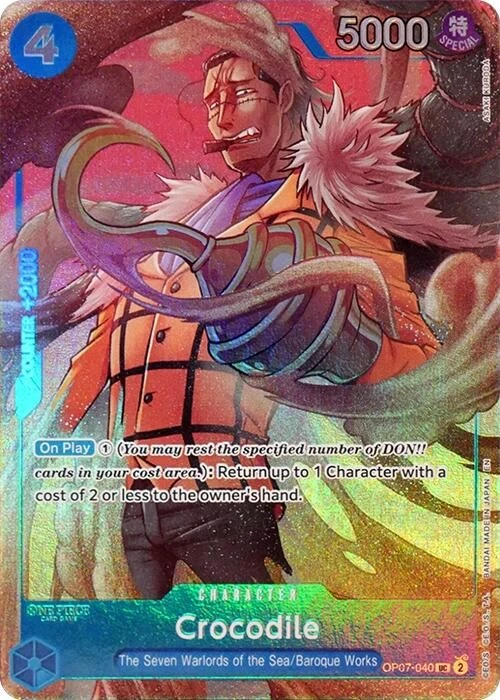 Crocodile (Seven Warlords of the Sea Binder Set)