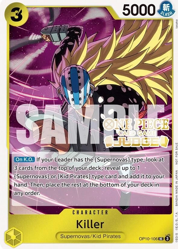 Killer (Judge Pack Vol. 5)