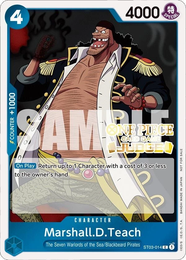 Marshall.D.Teach (Judge Pack Vol. 4)
