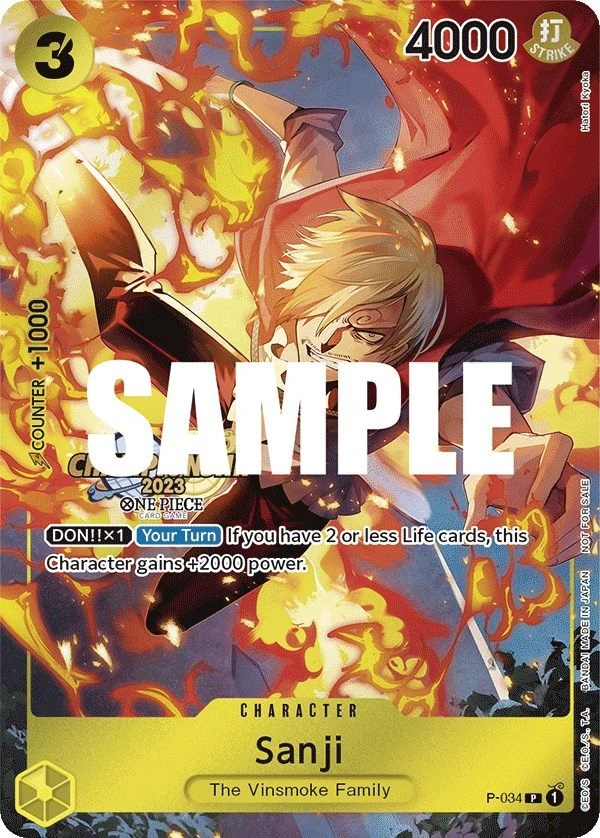 Sanji (CS 2023 Event Pack)