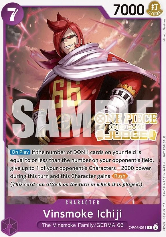 Vinsmoke Ichiji (Judge Pack Vol. 5)