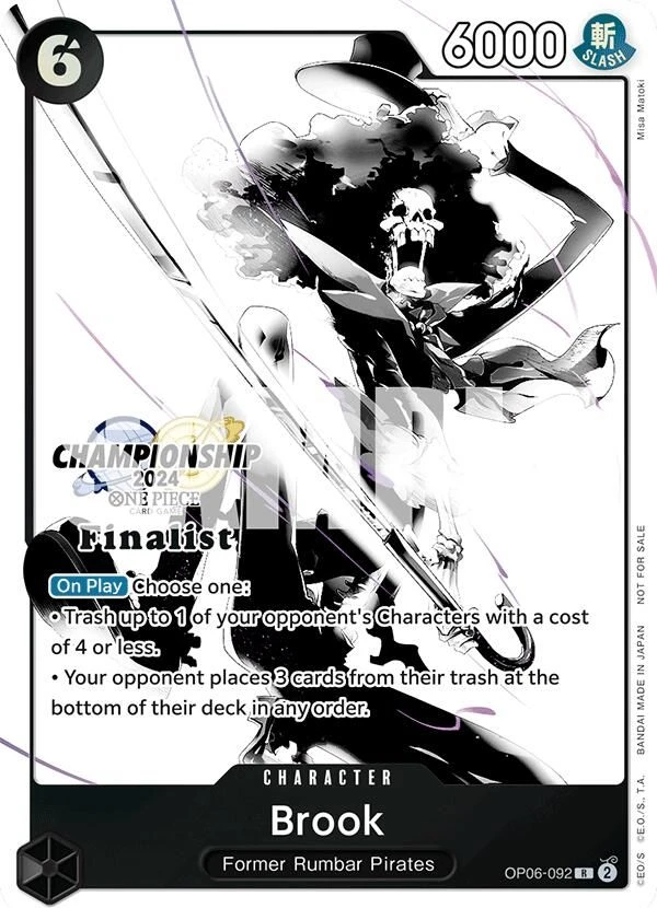 Brook (Championship 2024 Finalist Card Set Vol. 2)