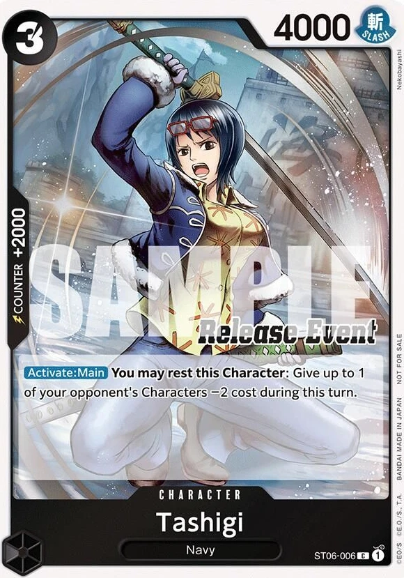 Tashigi (ST15 - ST20 Release Event Winner Pack)