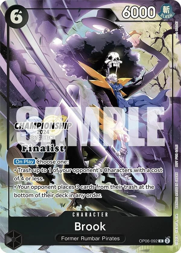 Brook (Championship 2024 Finalist Card Set)