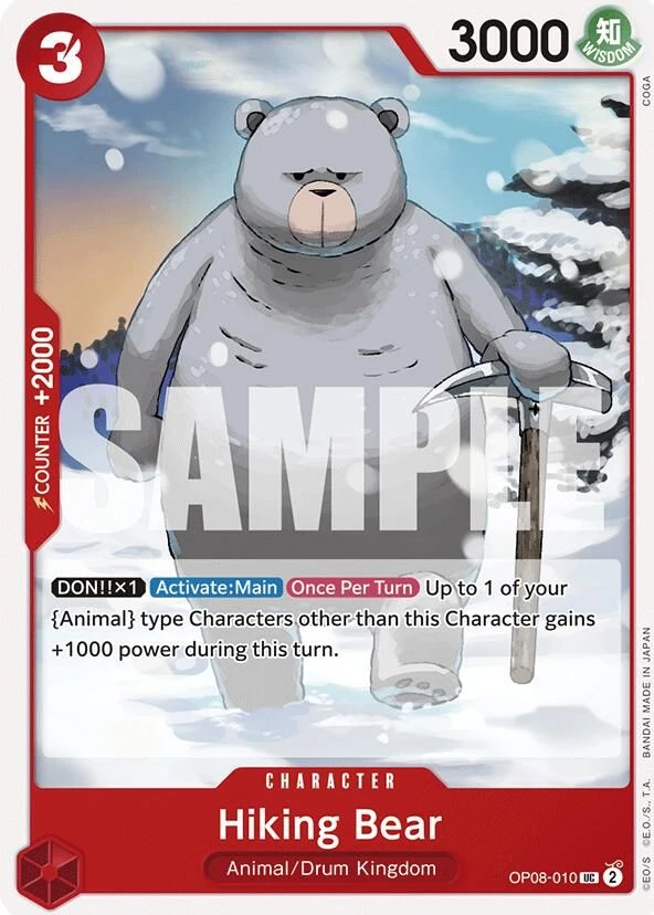 Hiking Bear