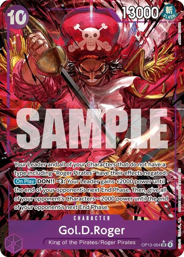 Gol.D.Roger (064) (Alternate Art)