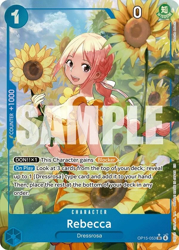 Rebecca (OP15-053) (Alternate Art)