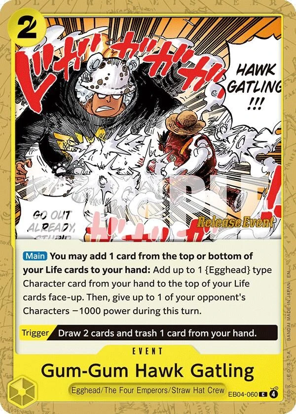 Gum-Gum Hawk Gatling