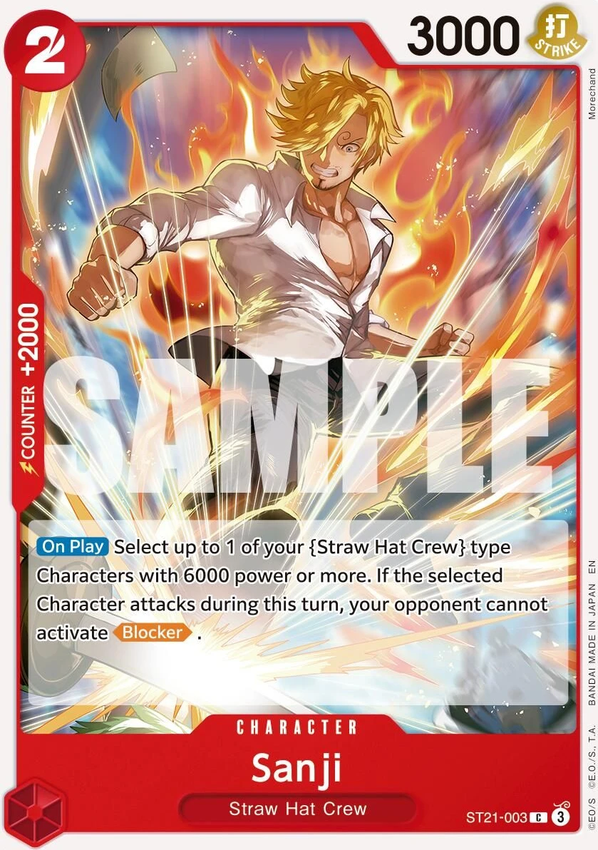 Sanji - ST21-003 (Reprint)