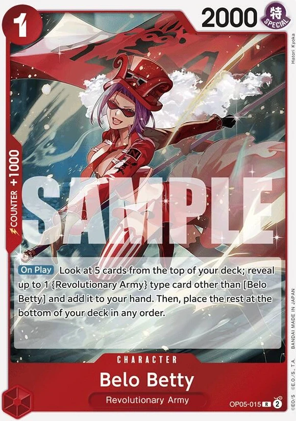 Belo Betty (OP05-015) (Reprint)
