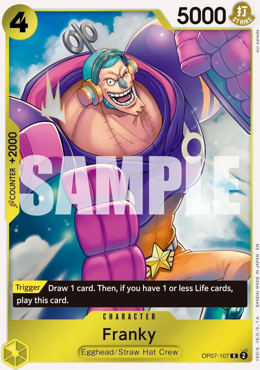Franky - OP07-107 (Reprint)