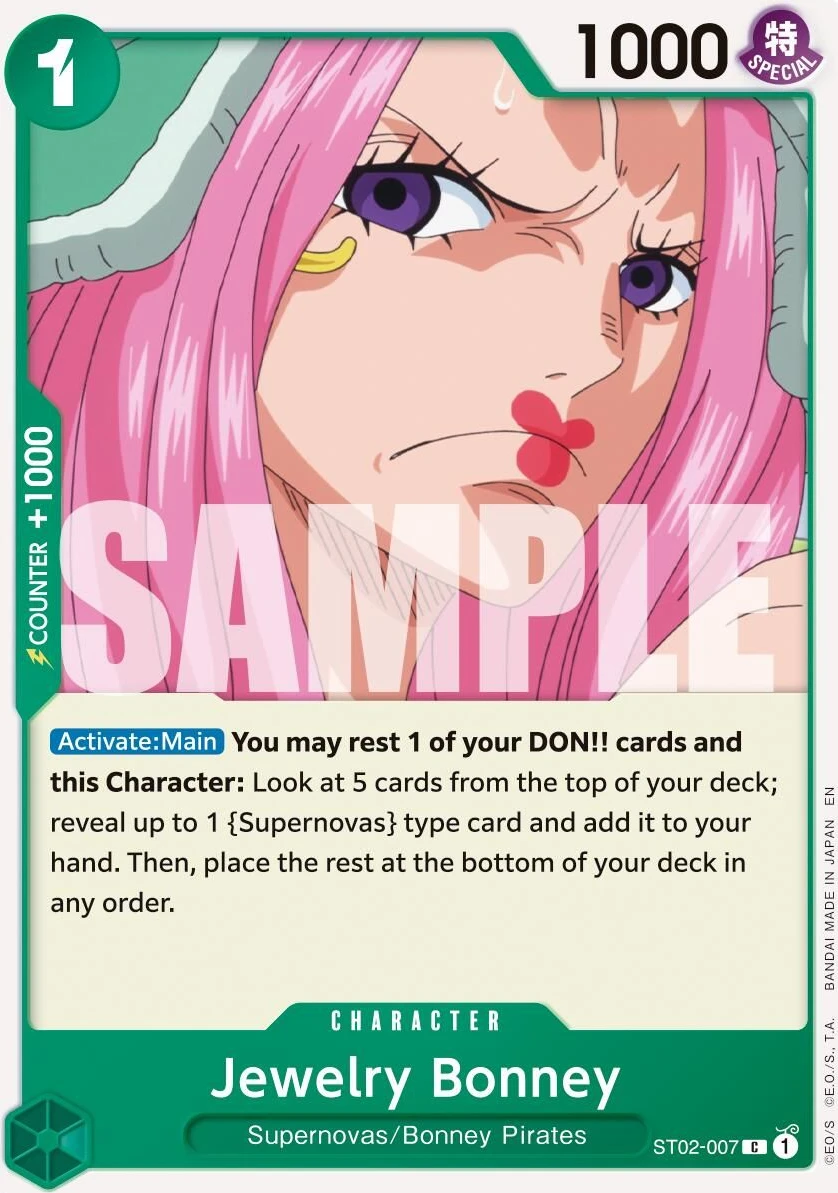 Jewelry Bonney - ST02-007 (Reprint)