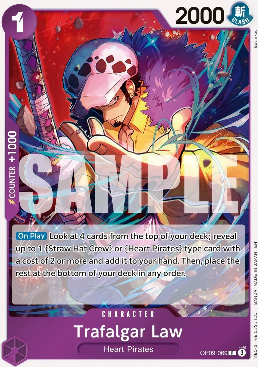 Trafalgar Law - OP09-069 (Reprint)