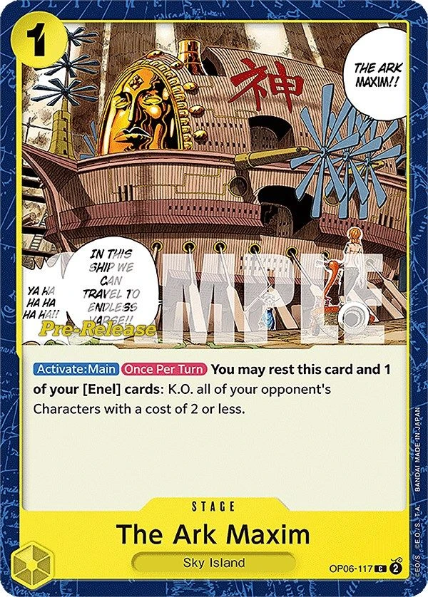 The Ark Maxim