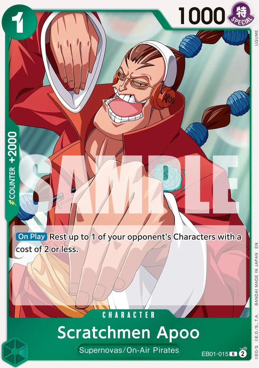 Scratchmen Apoo - EB01-015 (Reprint)
