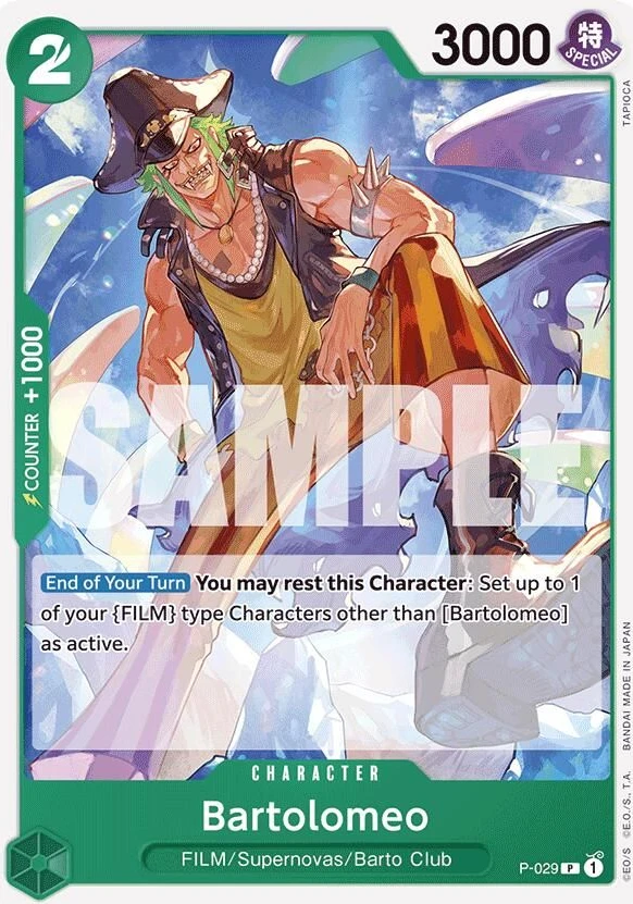 Bartolomeo (P-029) (Reprint)