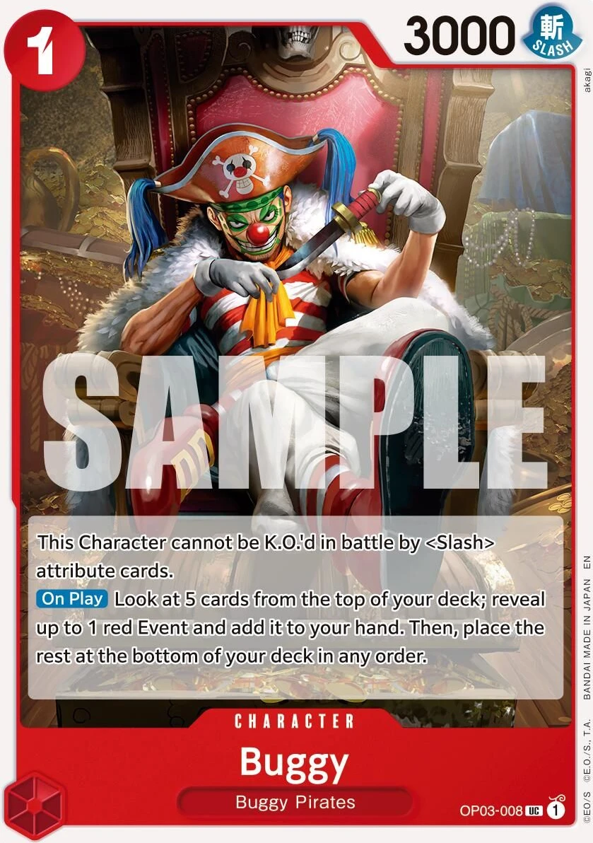 Buggy - OP03-008 (Reprint)