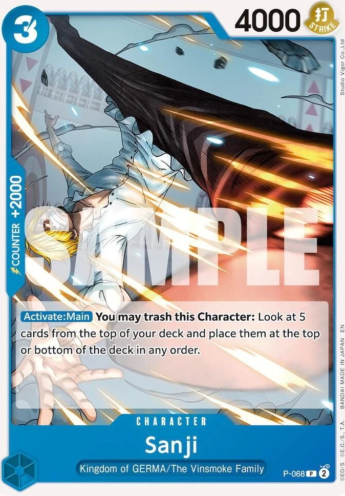 Sanji - P-068 (Reprint)