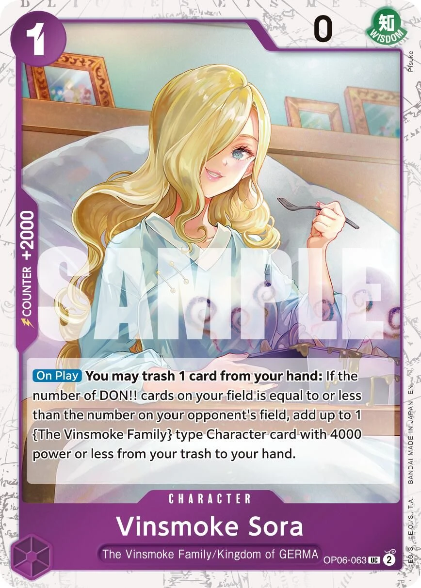 Vinsmoke Sora (Pirate Foil)
