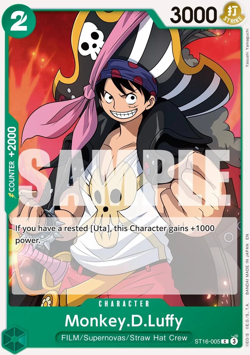 Monkey.D.Luffy - ST16-005 (Reprint)
