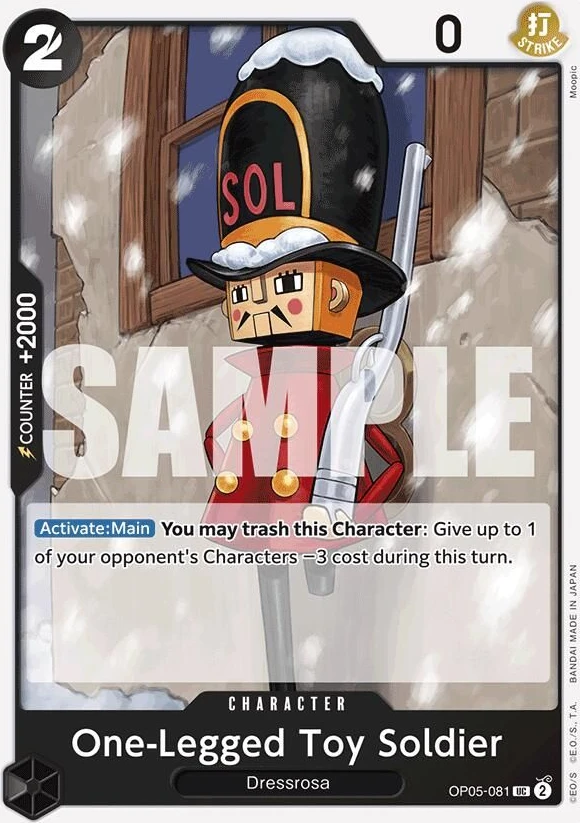 One-Legged Toy Soldier (Reprint)