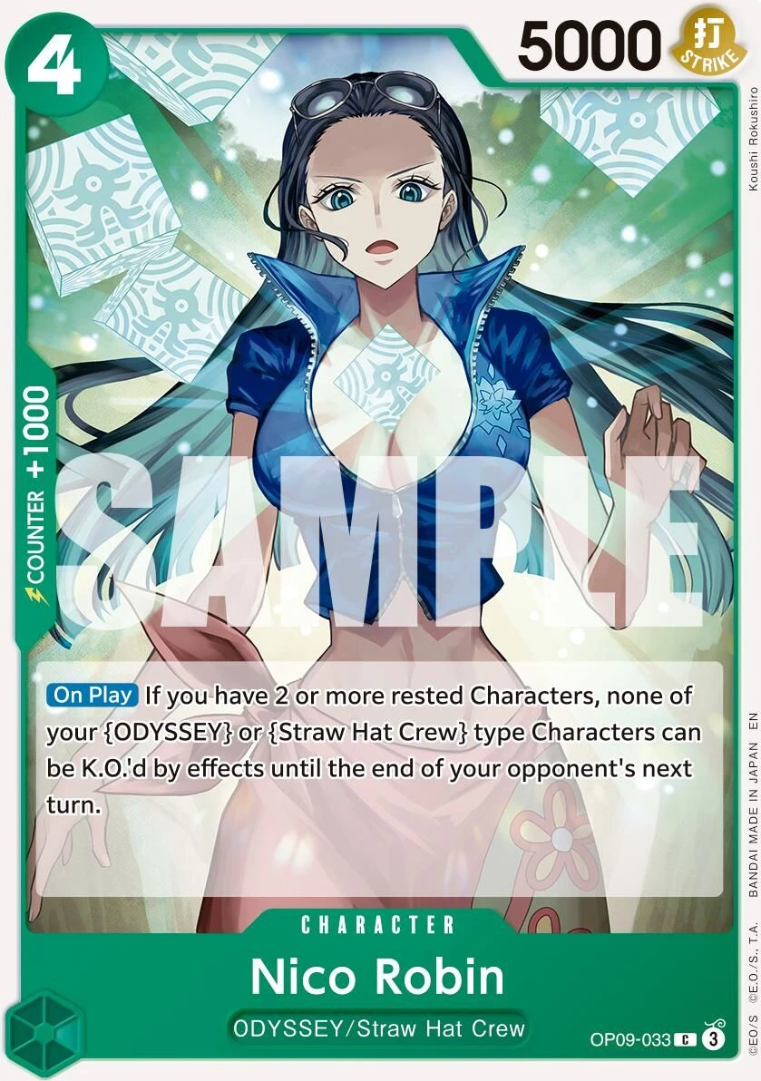 Nico Robin - OP09-033 (Reprint)