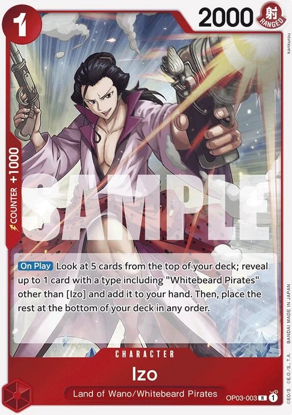 Izo (OP03-003) (Reprint)