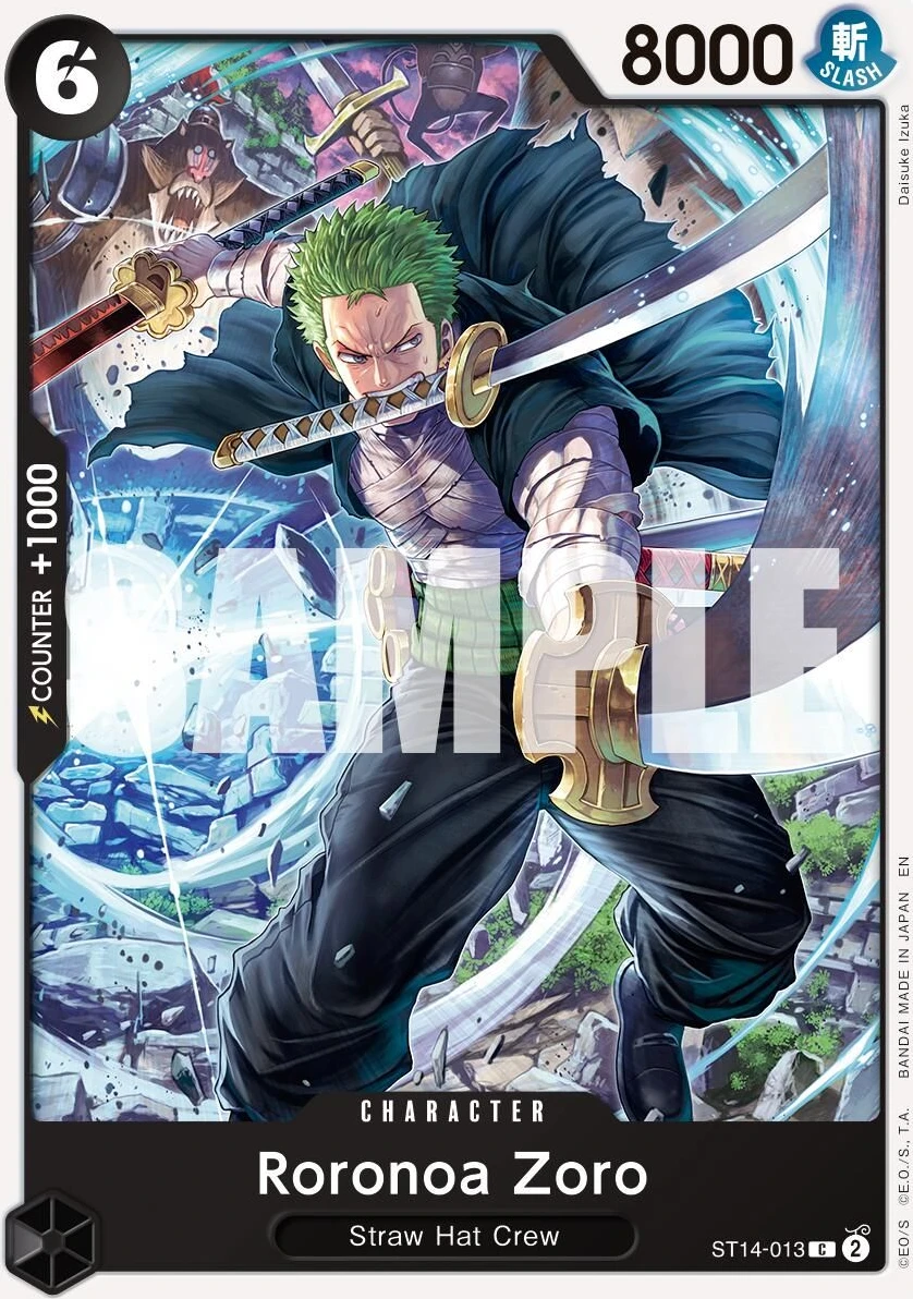Roronoa Zoro - ST14-013 (Reprint)
