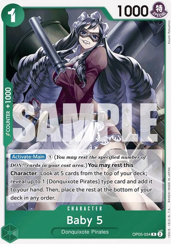 Baby 5 (OP05-034) (Reprint)