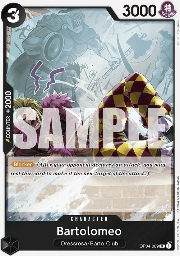 Bartolomeo (OP04-089) (Reprint)