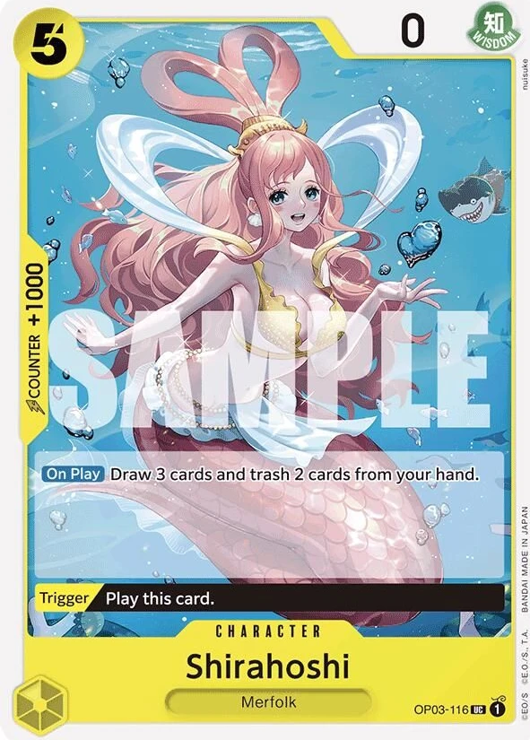 Shirahoshi (OP03-116) (Reprint)