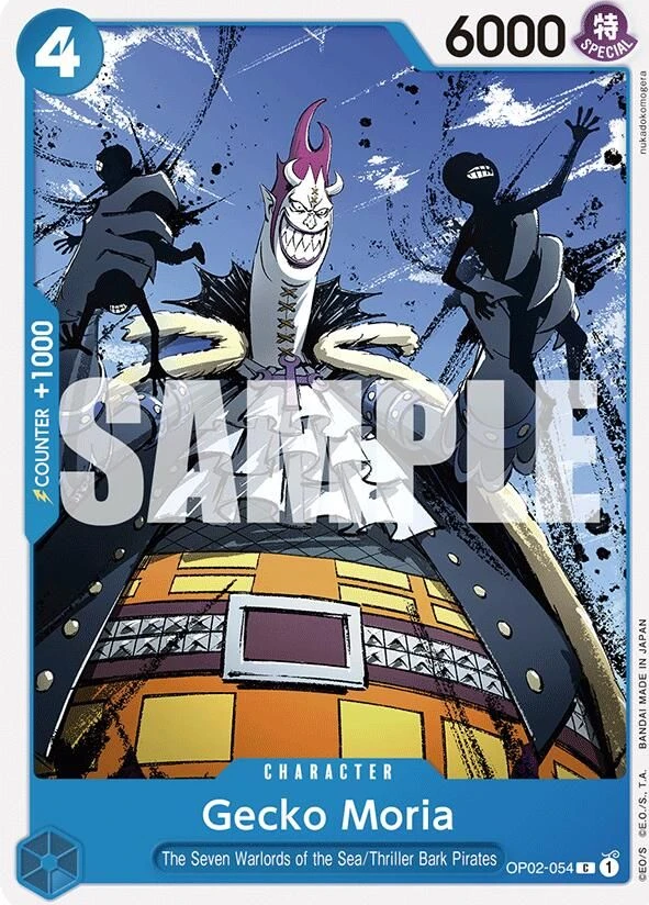 Gecko Moria (OP02-054)