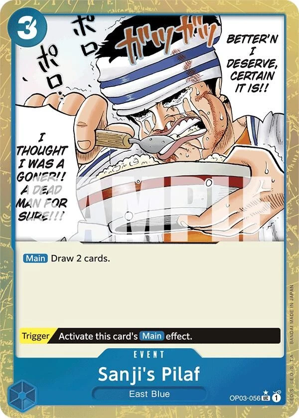 Sanji's Pilaf (Textured Foil)