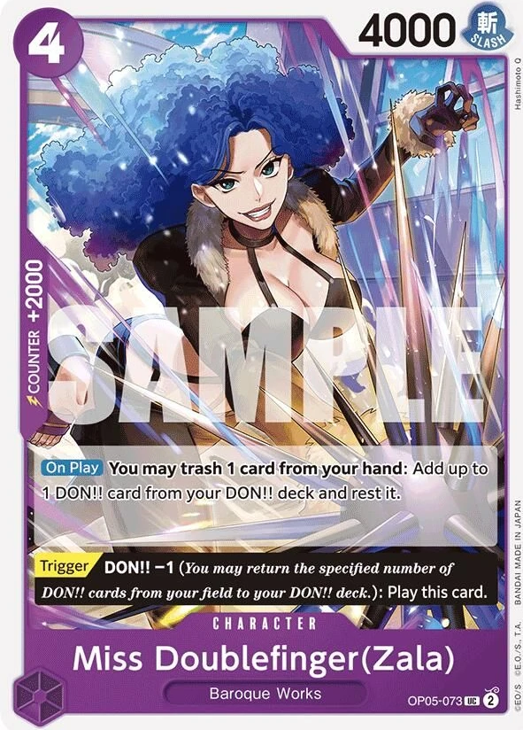 Miss Doublefinger(Zala) (Reprint)