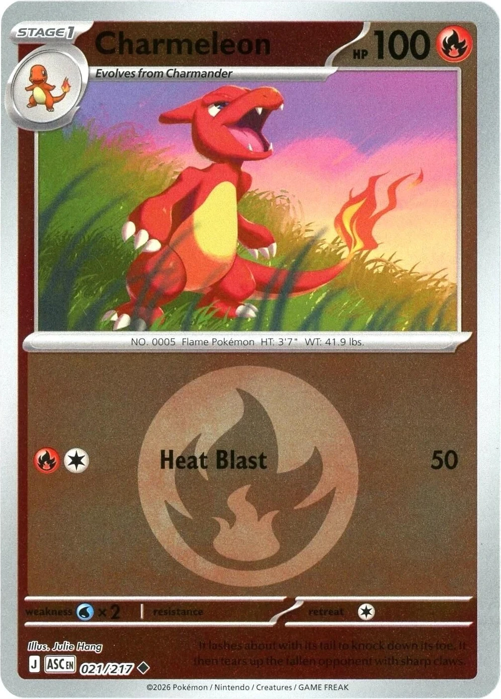 Charmeleon (Energy Symbol Pattern)