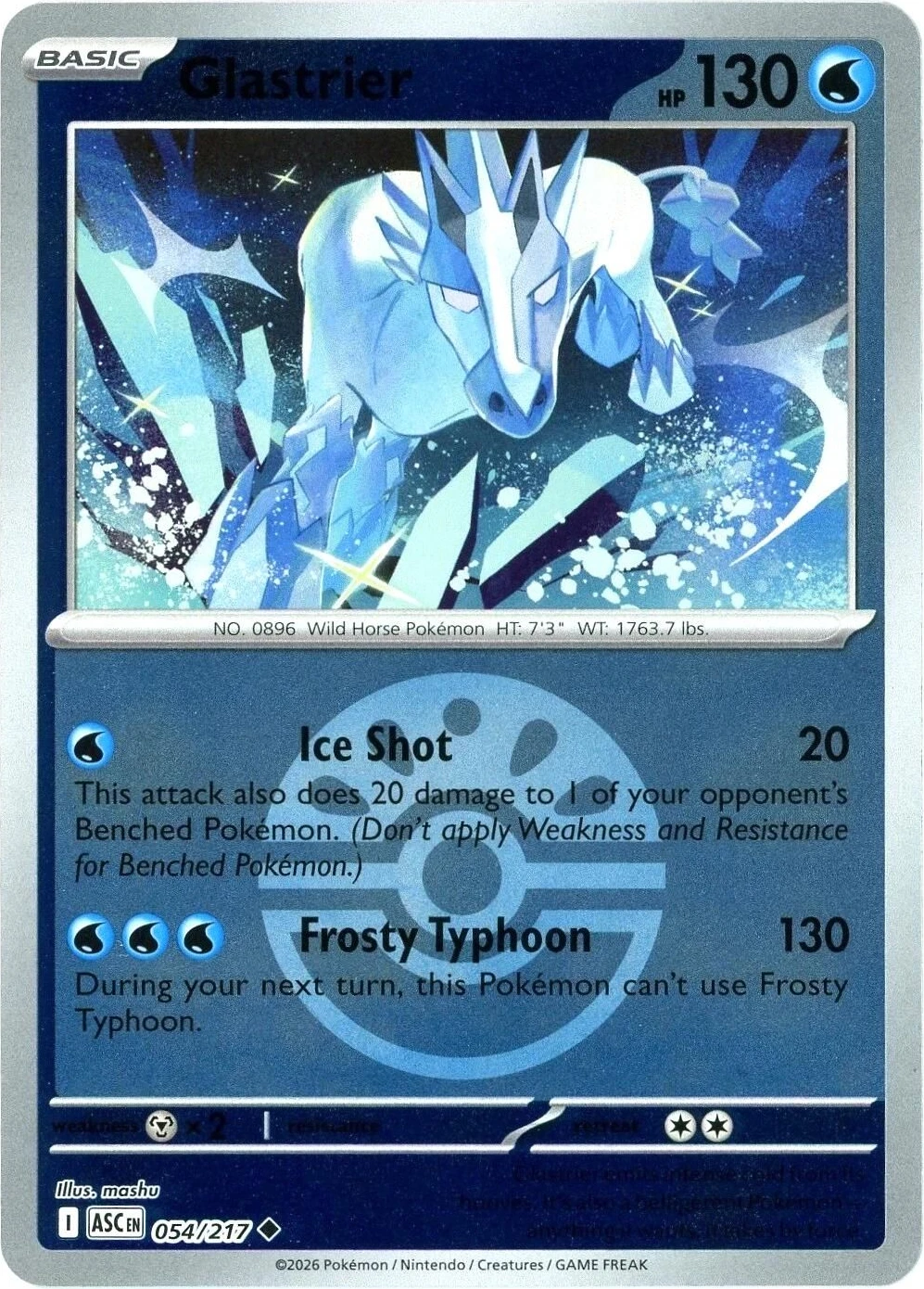 Glastrier (Friend Ball)