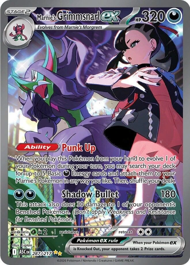 Marnie's Grimmsnarl ex