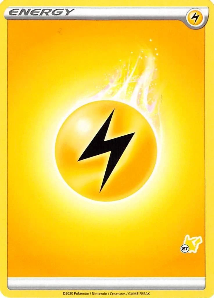 Lightning Energy (#27 Pikachu Stamped)