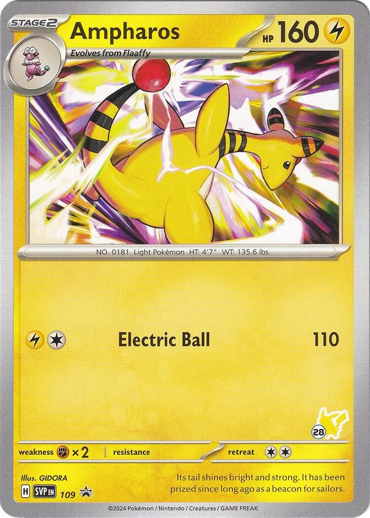 Ampharos - Pikachu 28