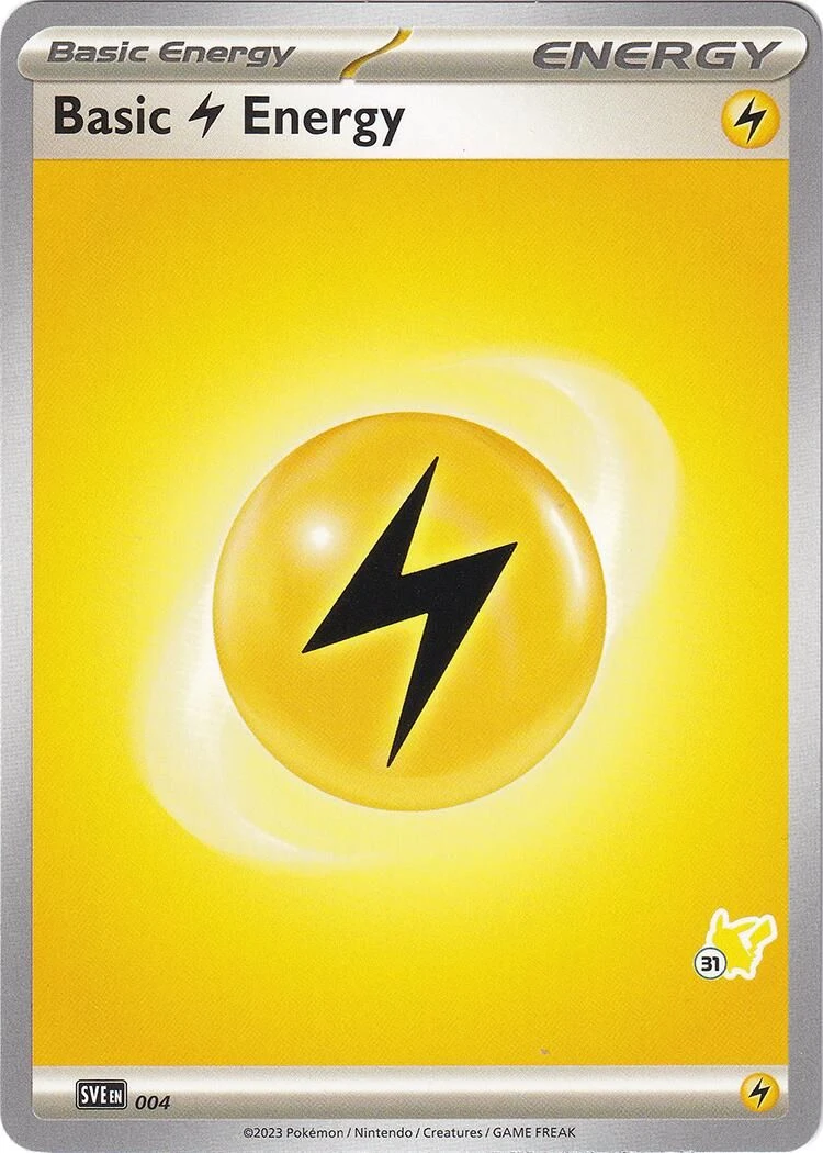 Basic Lightning Energy - Pikachu 31