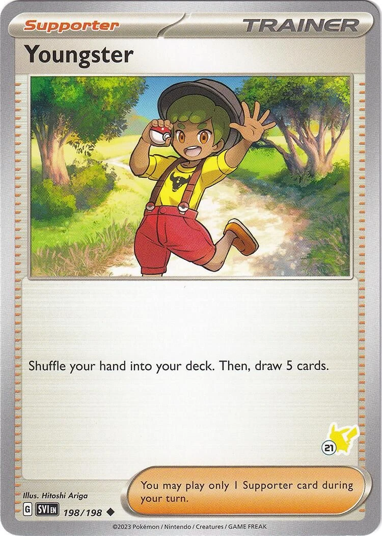 Youngster - Pikachu 21
