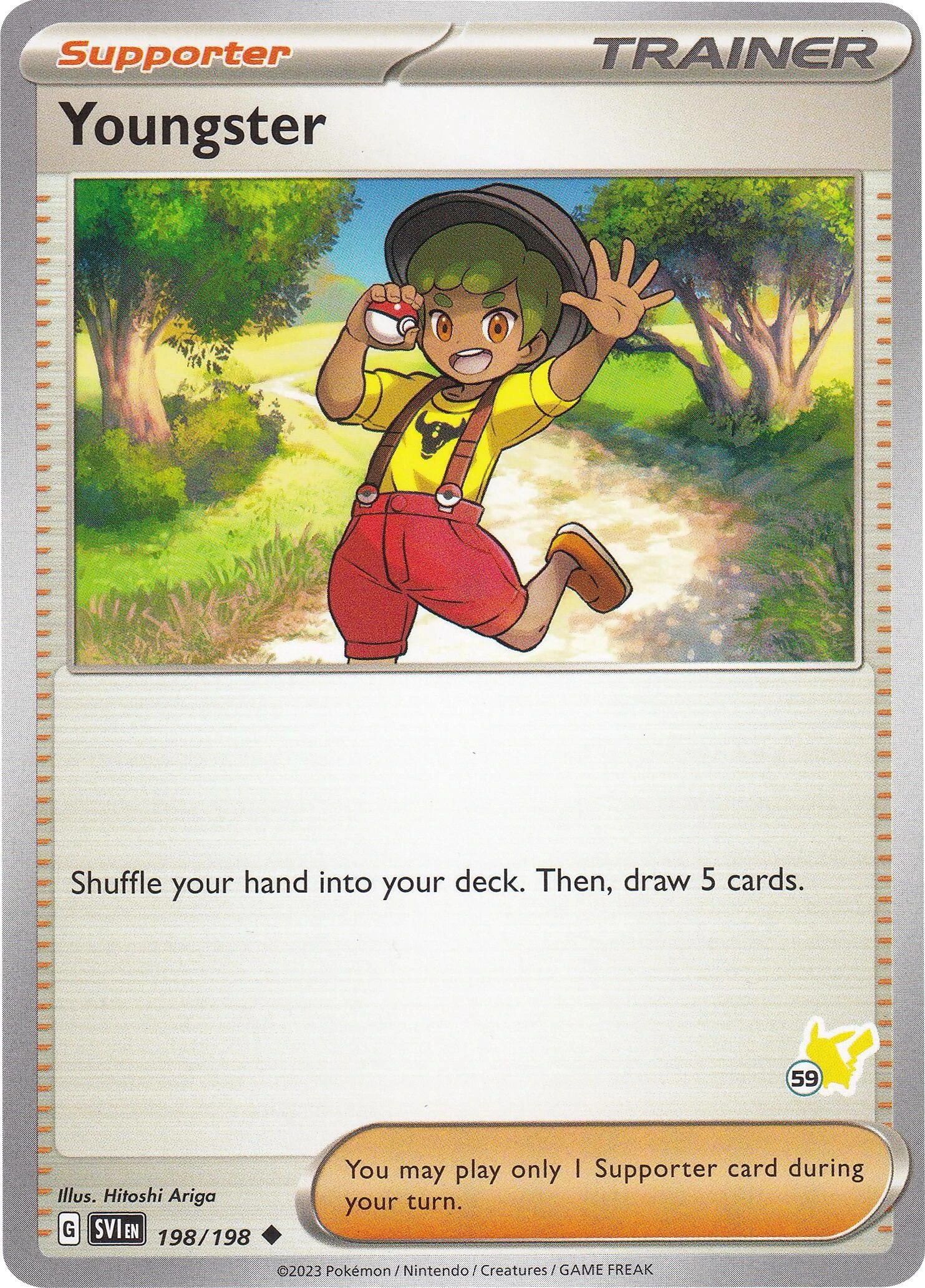 Youngster - Pikachu 59