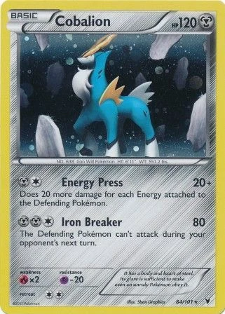 Cobalion - 84/101 (Cosmos Holo)